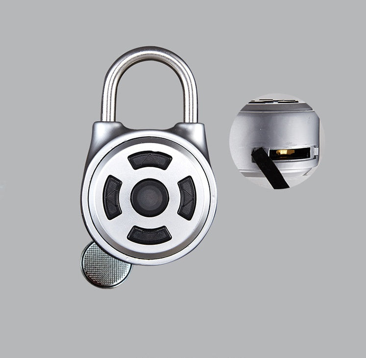 Smart Bluetooth Padlock with Directional Password Buttons