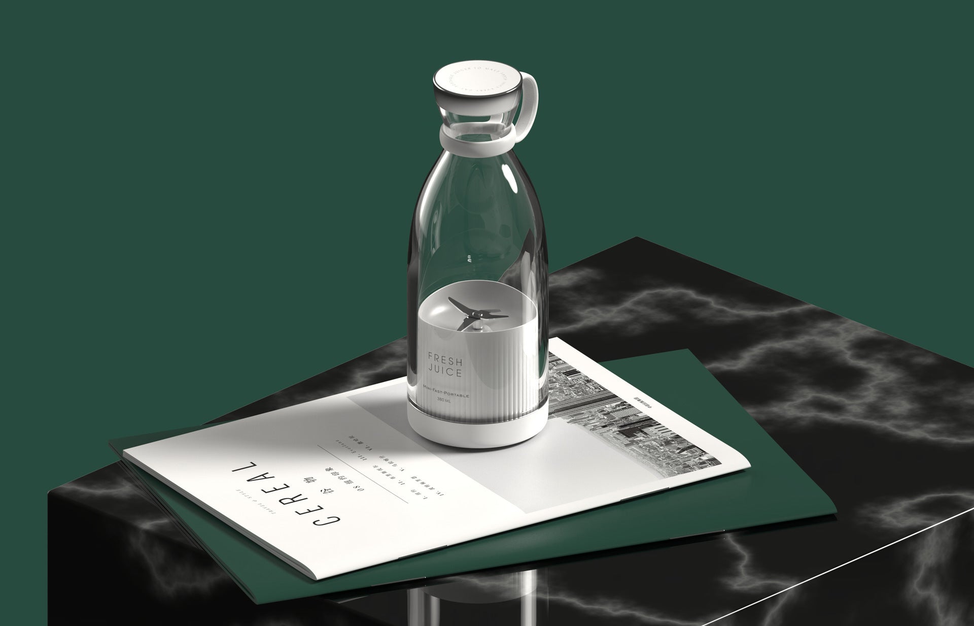 Portable Electric Juicer 350ml