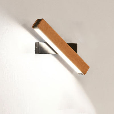 Modern Wooden LED Wall Lamp