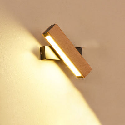 Modern Wooden LED Wall Lamp