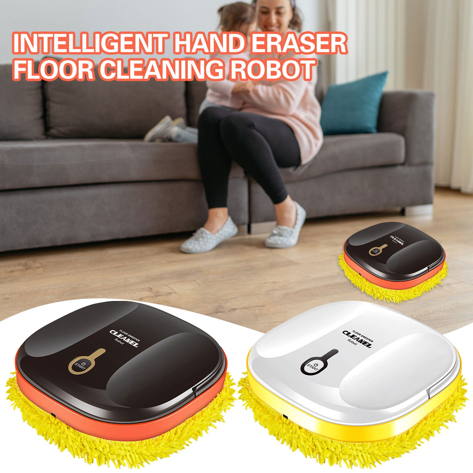 Smart Mopping & Sweeping Robot Vacuum