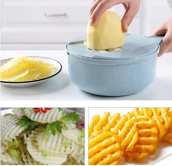 Mandoline Slicer 8-in-1