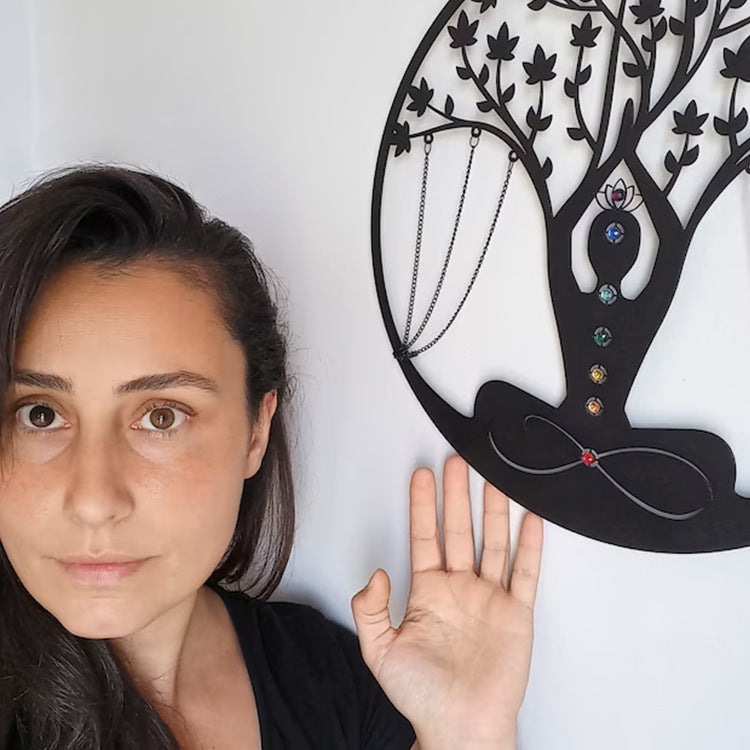 Yoga Meditation Wall Hanging