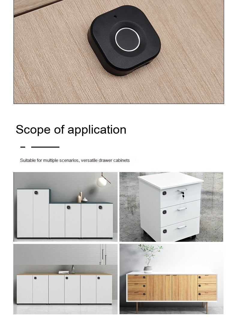 Smart Fingerprint Drawer & Wardrobe Lock
