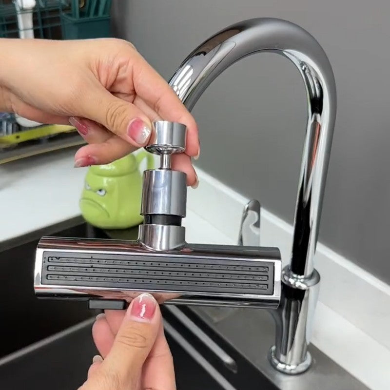 Multifunctional Rotating Waterfall Faucet Connector
