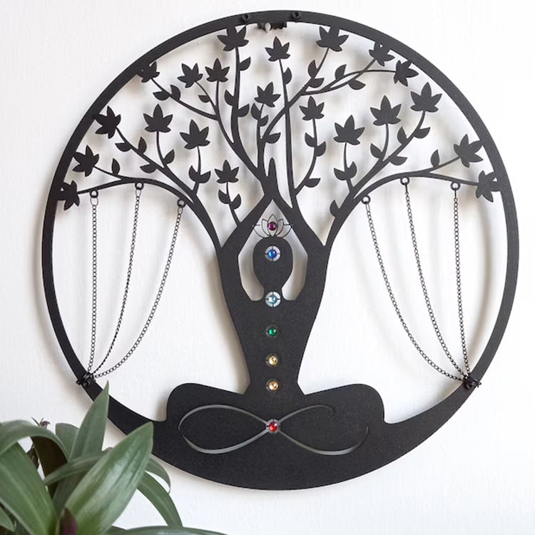 Yoga Meditation Wall Hanging